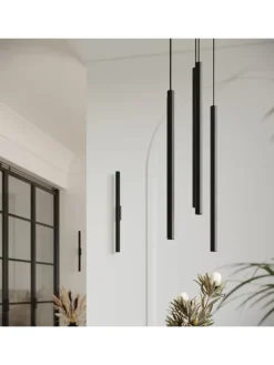 Nice Lamps Wandleuchten<Wandleuchte FIDEUS 2 schwarz H 50