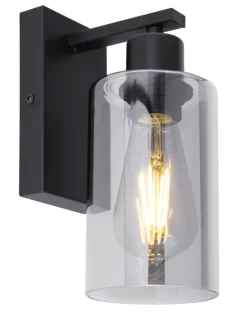 Globo lighting Wandleuchten<Wandleuchte "HADERA" in black