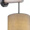 Globo lighting Wandleuchten<Wandleuchte in Beige - (B)18 x (H)33,5 cm