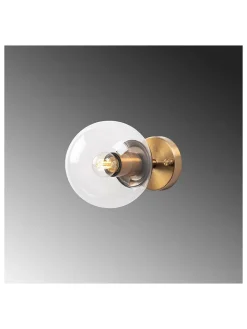 Opviq Wandleuchten<Wandleuchte in Gold - (B)15 x (H)15 cm