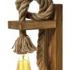 Opviq Wandleuchten<Wandleuchte in Hellbraun - (B)10 x (H)30 cm