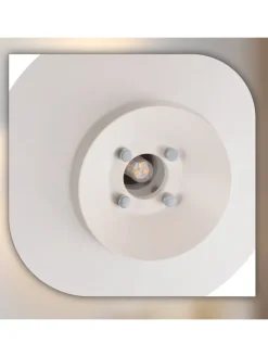 ZMH Wandleuchten<Wandleuchte in weiß 1-flammige G9 Metall Moderne Kreative Nachttischlampe
