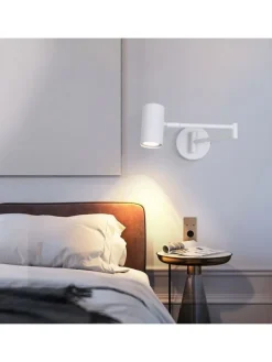 ZMH Wandleuchten<Wandleuchte in weiß GU10 schwenkbar