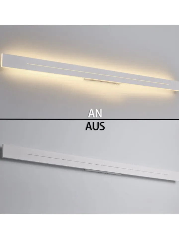 ZMH Wandleuchten<Wandleuchte in weiß L 100cm warmweiß