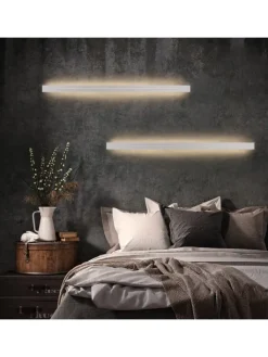 ZMH Wandleuchten<Wandleuchte in weiß L 100cm warmweiß
