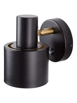 Butlers Wandleuchten<Wandleuchte ISAK in Schwarz
