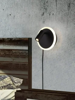 Trio Leuchten Wandleuchten<Wandleuchte JORDAN in schwarz matt