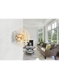 Globo lighting Wandleuchten<Wandleuchte "KATRINA" in gold