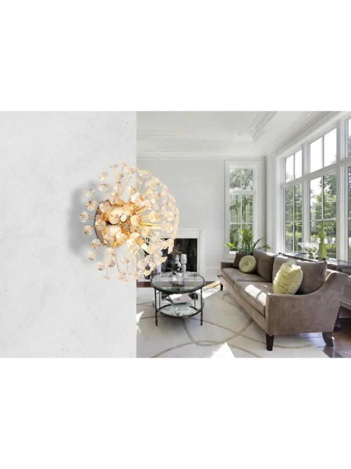 Globo lighting Wandleuchten<Wandleuchte "KATRINA" in gold