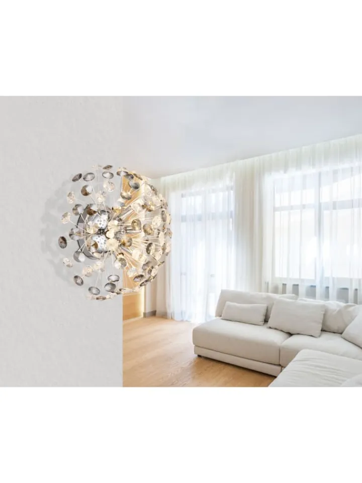 Globo lighting Wandleuchten<Wandleuchte "KATRINA" in silver