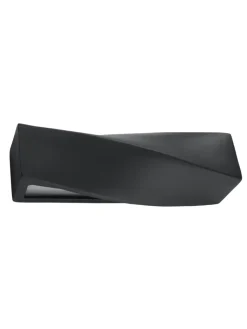 Nice Lamps Wandleuchten<Wandleuchte Keramik TAURUS in Schwarz mit glas loft style LED E27