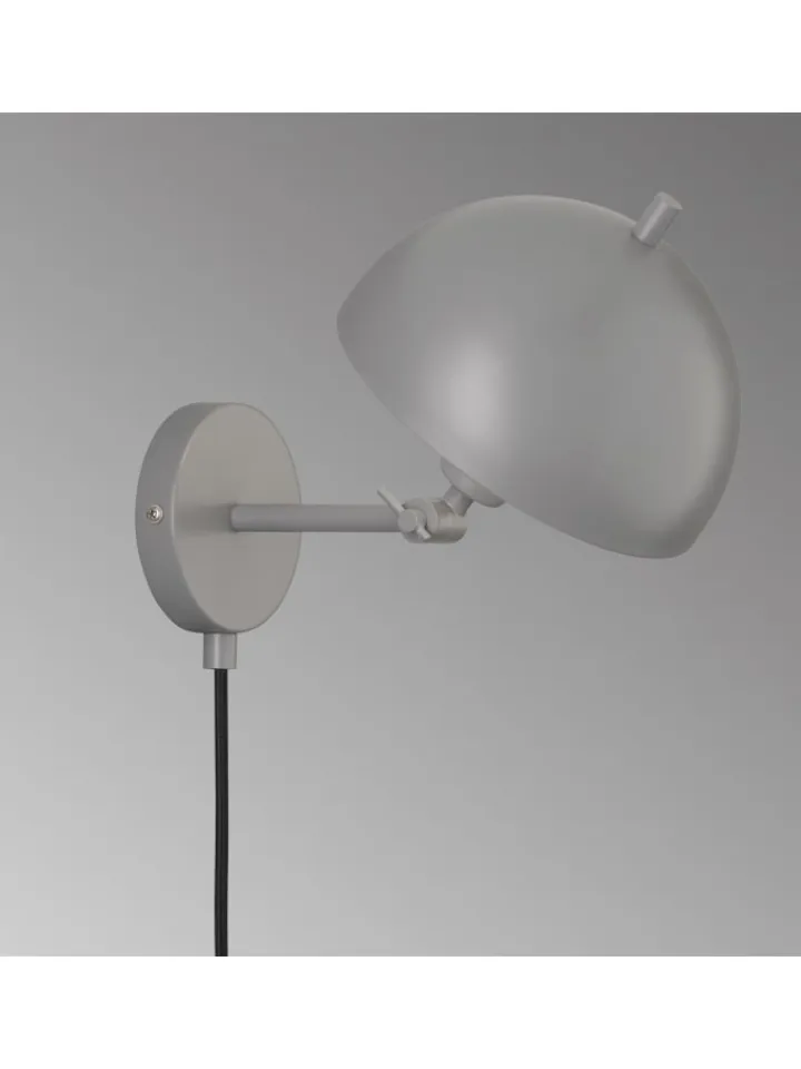 Schöner Wohnen Wandleuchten<Wandleuchte Kia in grau - (H) 25 cm x (B) 18 cm