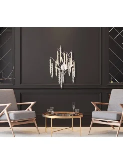 Globo lighting Wandleuchten<Wandleuchte "LAVERNE" in silver