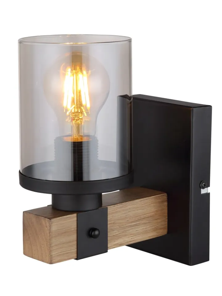 Globo lighting Wandleuchten<Wandleuchte "LILA" in black