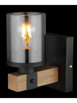 Globo lighting Wandleuchten<Wandleuchte "LILA" in black