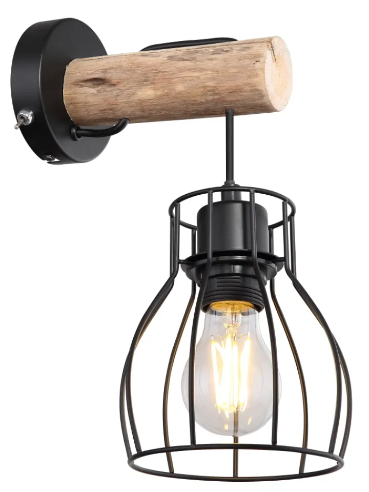 Globo lighting Wandleuchten<Wandleuchte "MINA" in black