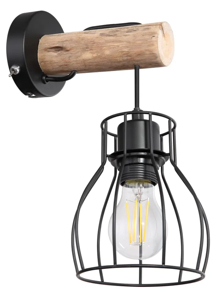 Globo lighting Wandleuchten<Wandleuchte "MINA" in black