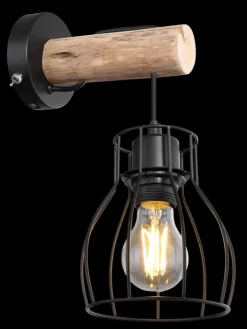 Globo lighting Wandleuchten<Wandleuchte "MINA" in black