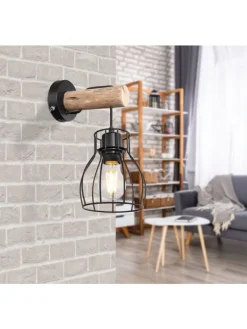 Globo lighting Wandleuchten<Wandleuchte "MINA" in black
