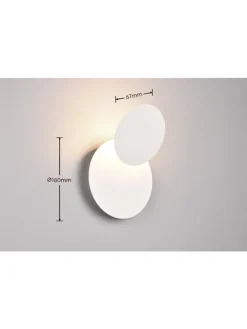 Trio Leuchten Wandleuchten<Wandleuchte MIO in weiß matt