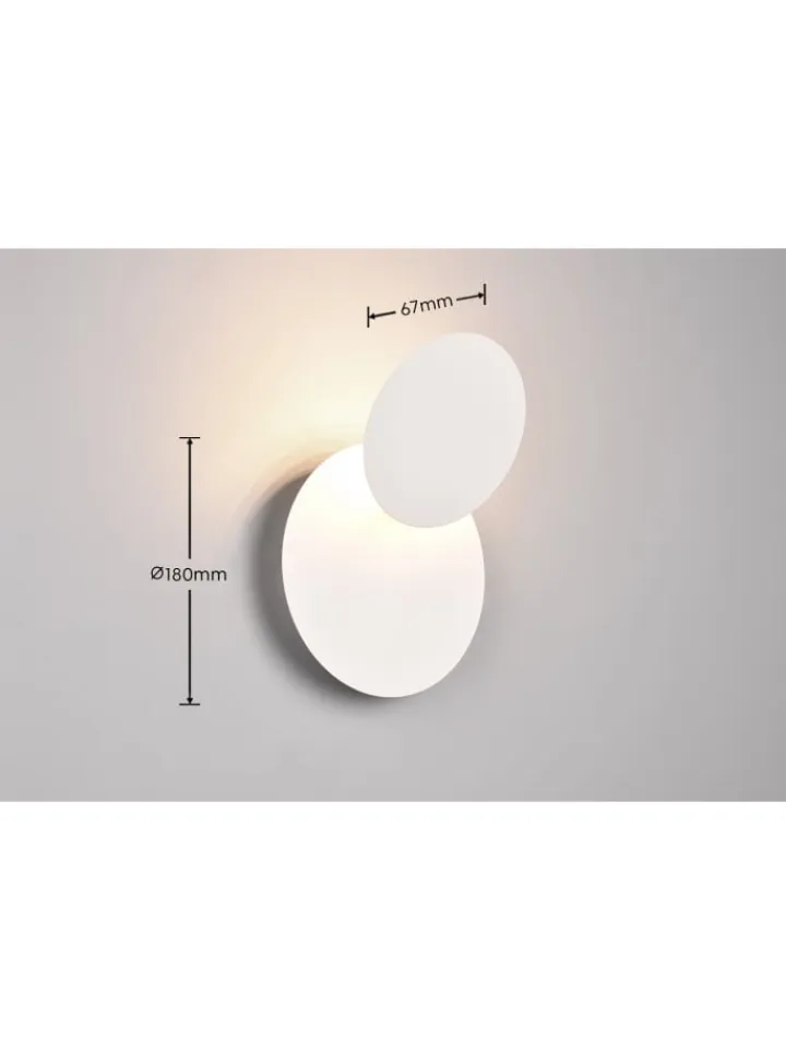 Trio Leuchten Wandleuchten<Wandleuchte MIO in weiß matt
