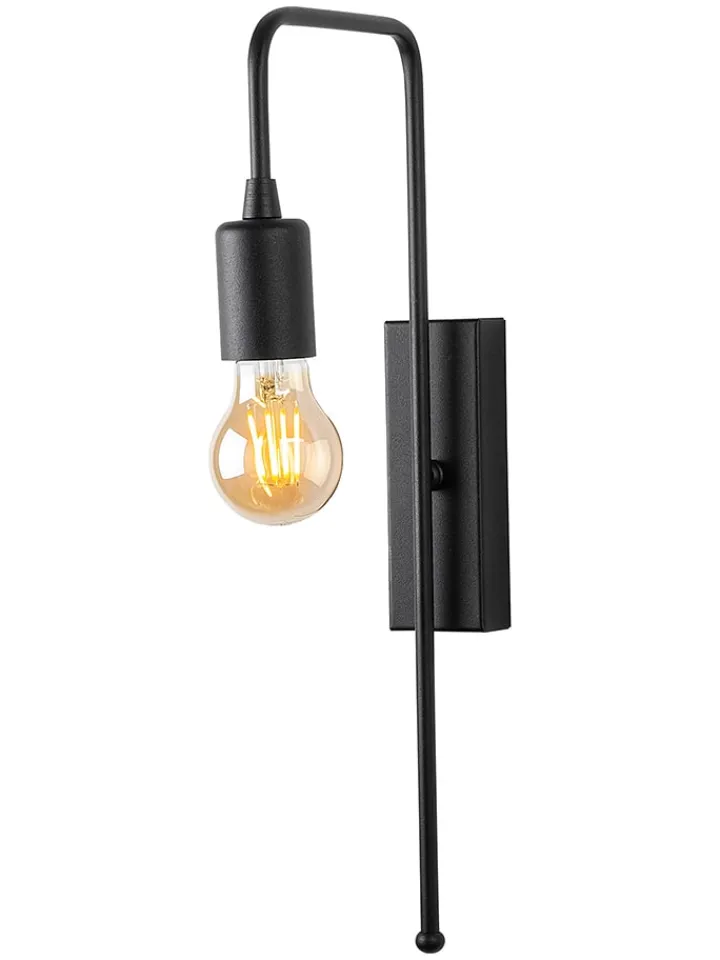 Opviq Wandleuchten<Wandleuchte "Mum" in Schwarz - (B)6 x (H)42 cm