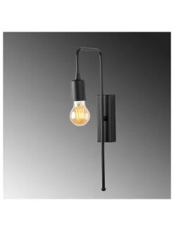 Opviq Wandleuchten<Wandleuchte "Mum" in Schwarz - (B)6 x (H)42 cm