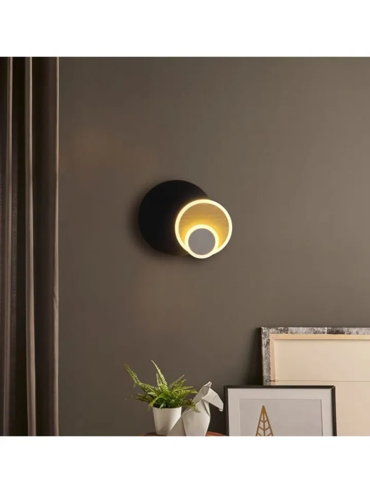 Globo lighting Wandleuchten<Wandleuchte "ODONELL" in black