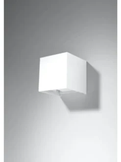 Nice Lamps Wandleuchten<Wandleuchte PINIO in weiss LED IP54 H 140cm