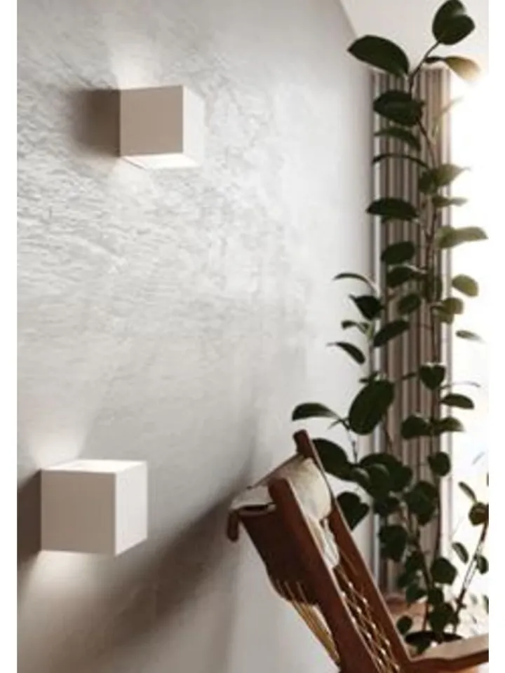 Nice Lamps Wandleuchten<Wandleuchte PINIO in weiss LED IP54 H 140cm