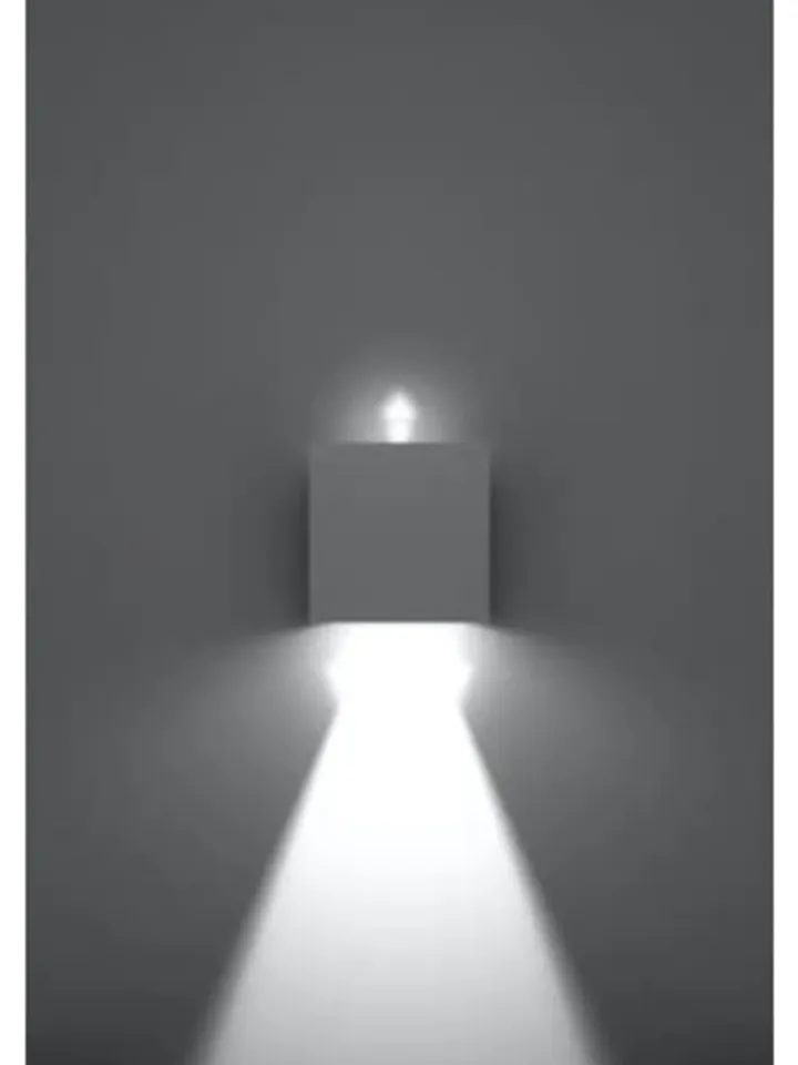 Nice Lamps Wandleuchten<Wandleuchte PINIO in weiss LED IP54 H 140cm