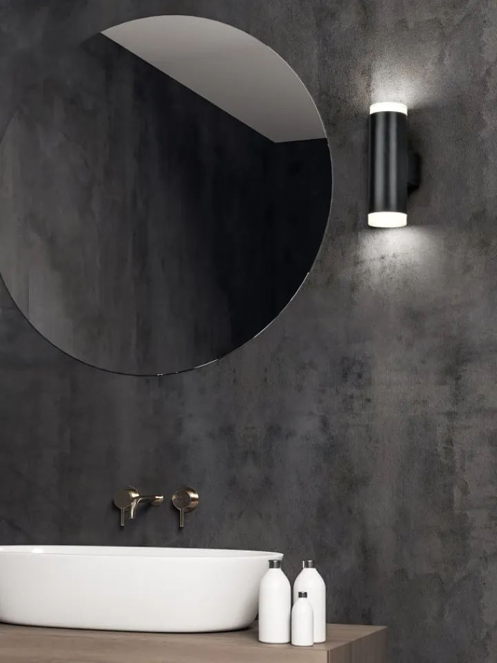 Trio Leuchten Wandleuchten<Wandleuchte RAY in schwarz matt