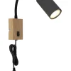 Globo lighting Wandleuchten<Wandleuchte "ROBBY" in brown