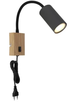 Globo lighting Wandleuchten<Wandleuchte "ROBBY" in brown