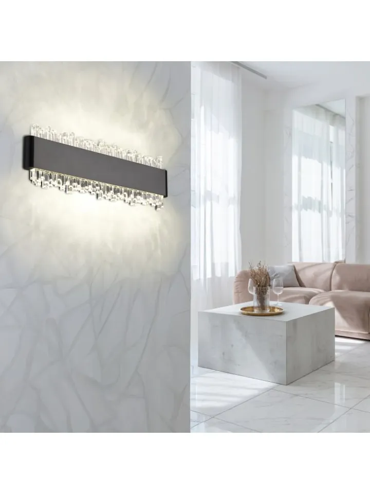 Globo lighting Wandleuchten<Wandleuchte "STALAGMITA" in black