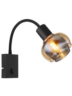 Globo lighting Wandleuchten<Wandleuchte "TOKKI" in black