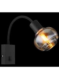 Globo lighting Wandleuchten<Wandleuchte "TOKKI" in black