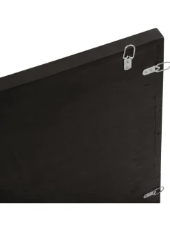Beliani Wanddekoration<Wandobjekt MERIDA in Braun - (W) 80 x (H) 60 x (L) 4 cm