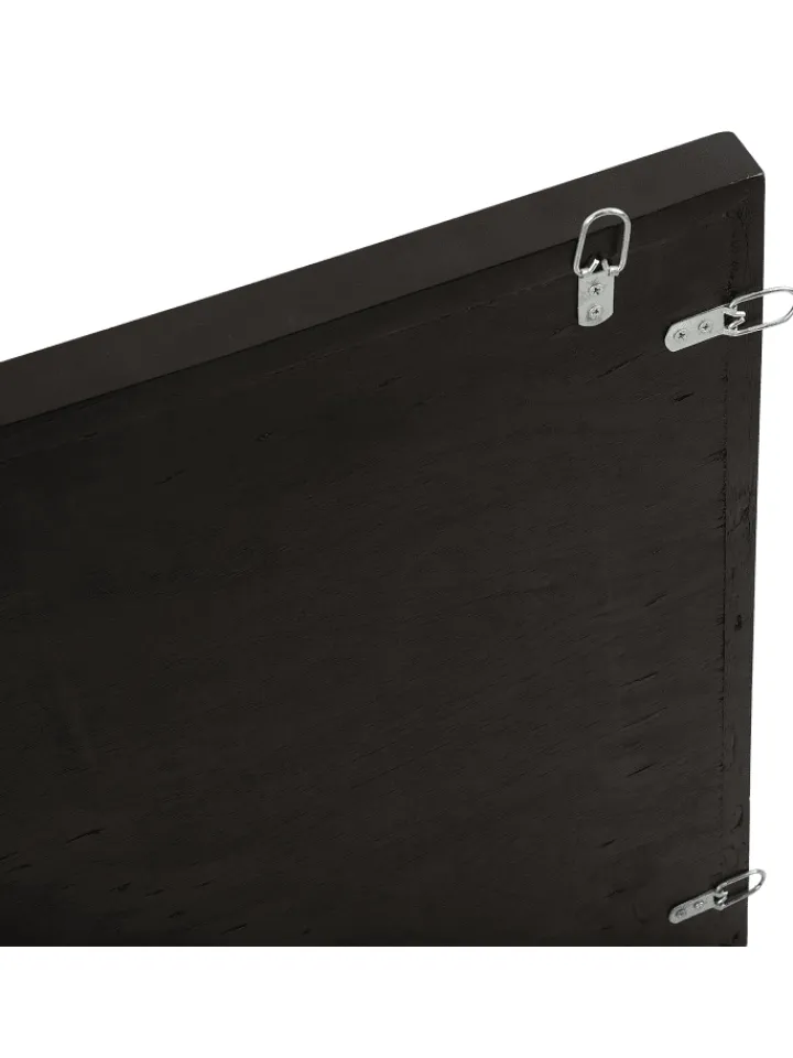 Beliani Wanddekoration<Wandobjekt MERIDA in Braun - (W) 80 x (H) 60 x (L) 4 cm