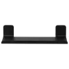 Tiger Badaccessoires<Wandregal "Colar" in Schwarz - (B)30 x (H)5,6 x (T)12,1 cm