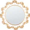 Beliani Spiegel<Wandspiegel CODOLET in Gold - (W) 60 x (H) 60 x (L) 3 cm