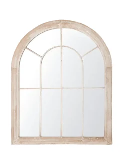 Beliani Spiegel<Wandspiegel EMBRY in Beige - (W) 69 x (H) 88 x (L) 5 cm