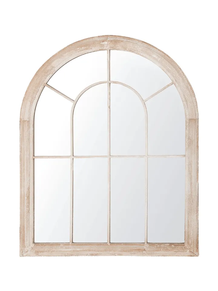 Beliani Spiegel<Wandspiegel EMBRY in Beige - (W) 69 x (H) 88 x (L) 5 cm
