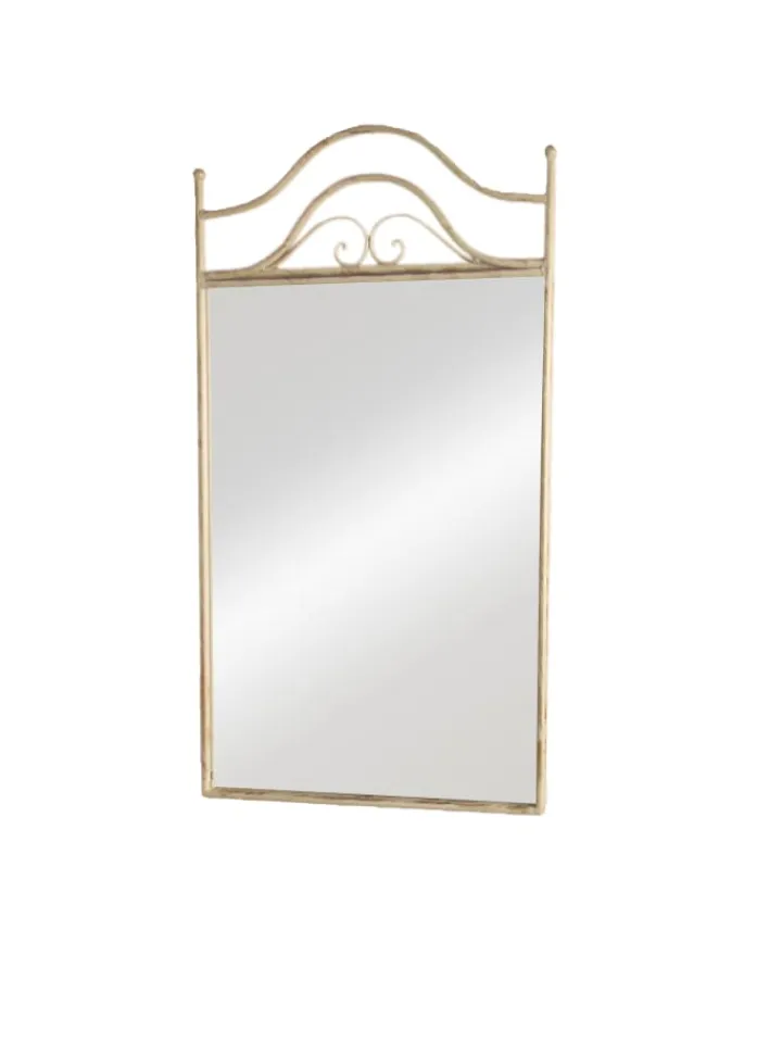 möbel-direkt Spiegel<Wandspiegel "Ewald" in creme/weiß