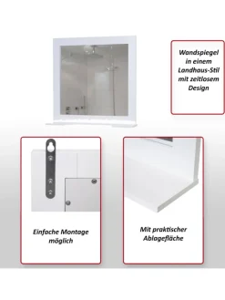 MCW Badmöbel|Badezimmermöbel<Wandspiegel F75