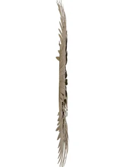 Rétro Chic Spiegel<Wandspiegel in Gold - Ø 55 cm