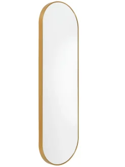 Rétro Chic Spiegel<Wandspiegel in Gold - (B)30 x (H)100 cm