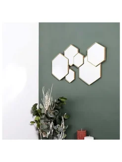 The Concept Factory Spiegel<Wandspiegel in Gold - (B)57 x (H)35 cm
