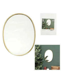 The Concept Factory Spiegel<Wandspiegel in Gold - (B)25 x (H)34 cm