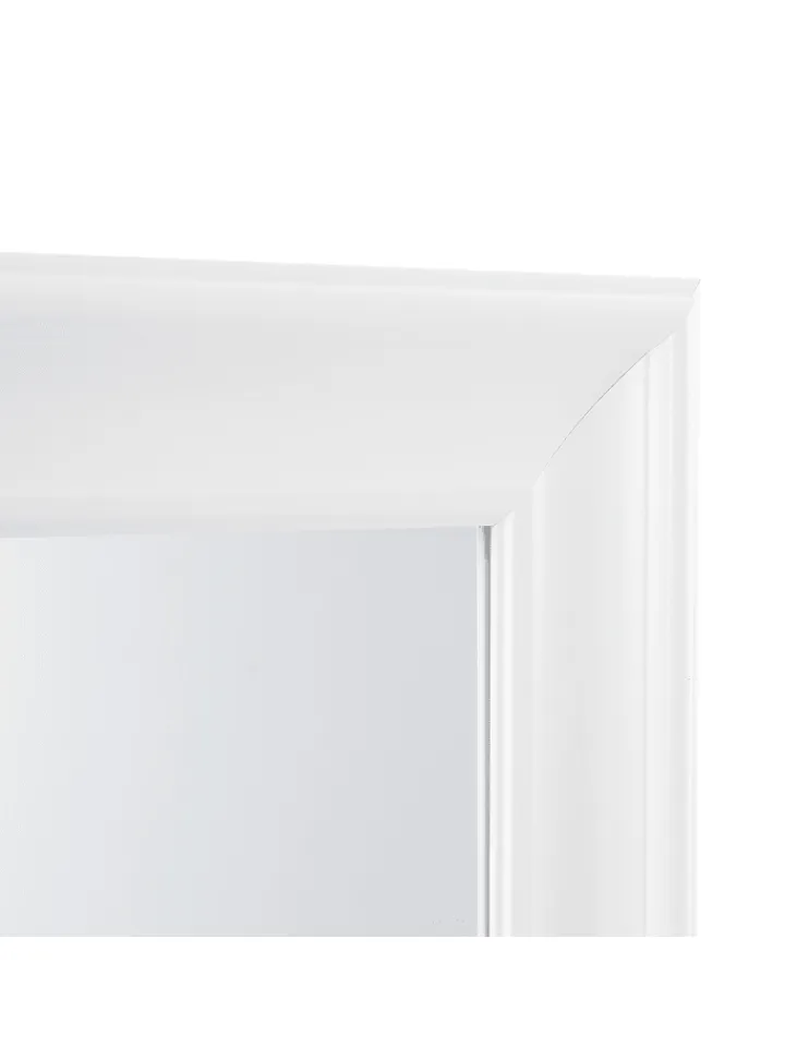 Beliani Spiegel<Wandspiegel LUNEL in Weiß - (W) 60 x (H) 90 x (L) 3 cm